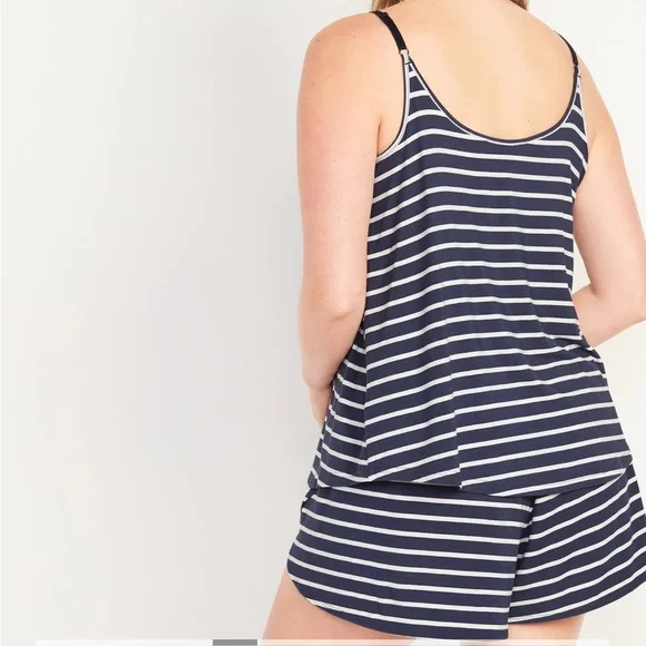 Maternity Rollover-Waist Ultra-Soft Sunday Sleep Shorts -- 3.75-inch inseam - Picture 2 of 11